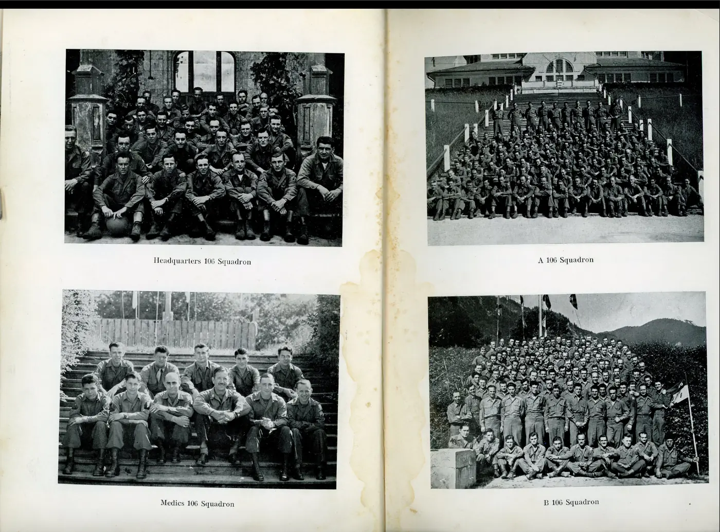 Group portrait — Headquarters Troop, 106 Squadron
