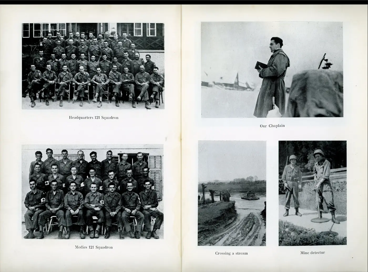 Group portrait — Headquarters Troop, 121 Squadron